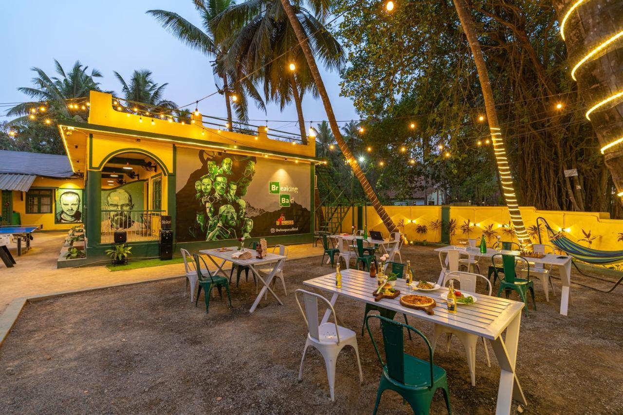 Whoopers Hostel Anjuna, Goa Exterior foto